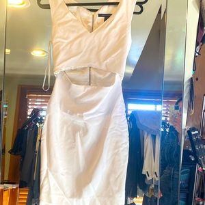 White french connection size 4 dress